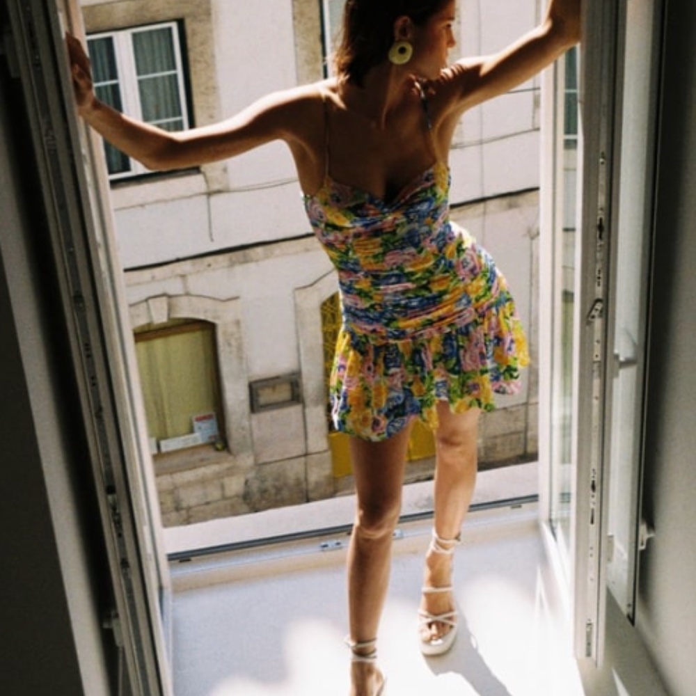 Zara multicolored dress